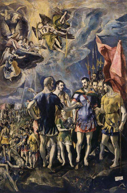 El Greco The Martyrdom of St Maurice china oil painting image